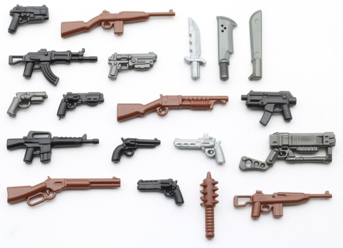 Brickarms apocalypse waffenset - brickarms,