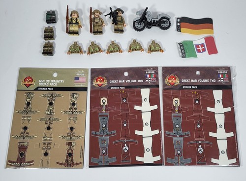 Lego ww1 ww2 konvolut united - lego,