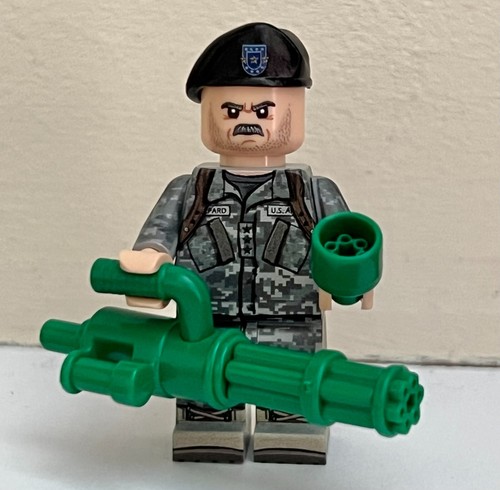 Brickarms minigun neu - minigun, grün